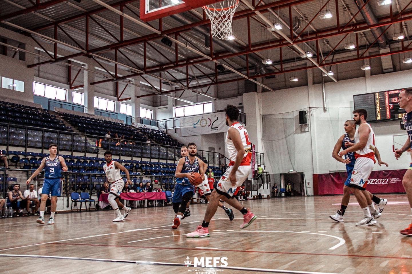 Nyolc között a Miskolci Egyetem kosárlabdázói az Európai Egyetemi Játékokon